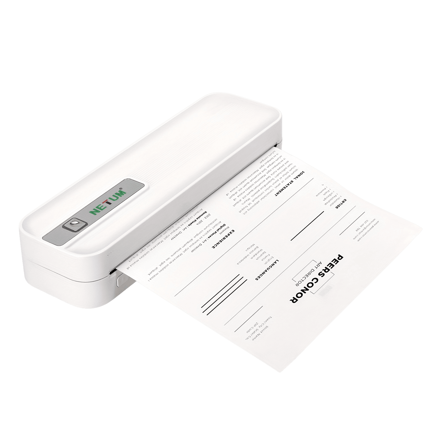 Thermal Printer Wireless and USB Rechargable - TKINGS