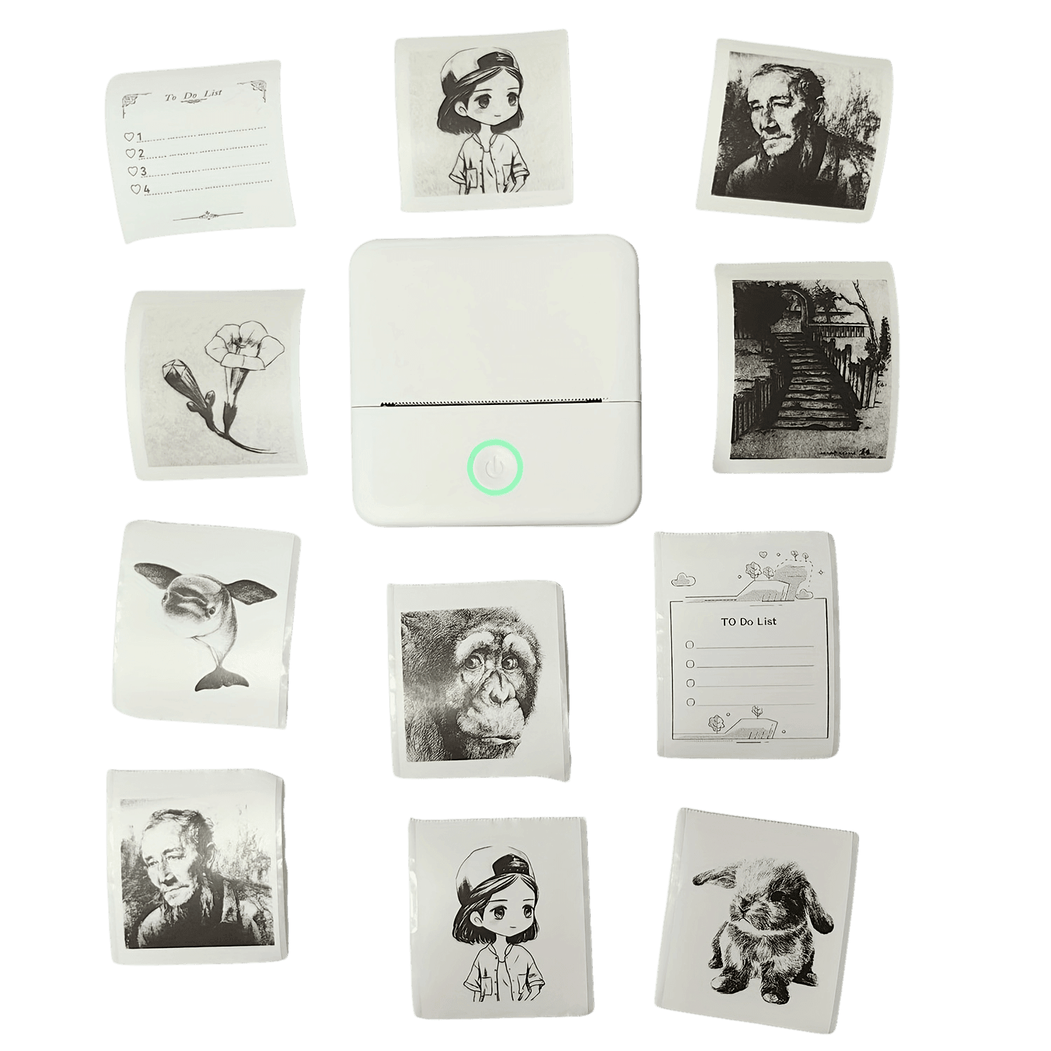 Thermal Wireless Printer for Stickers, Labels, Photos - TKINGS