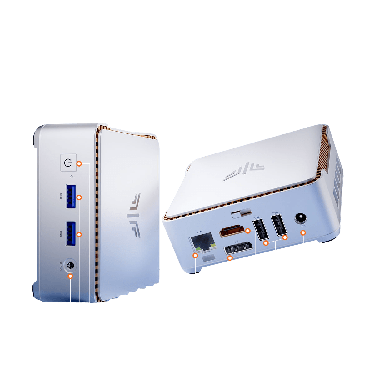 PC Alder Lake-N97 Up to 3.6GHz 4C/4T 16GB DDR4 512GB M.2 SSD - TKINGS