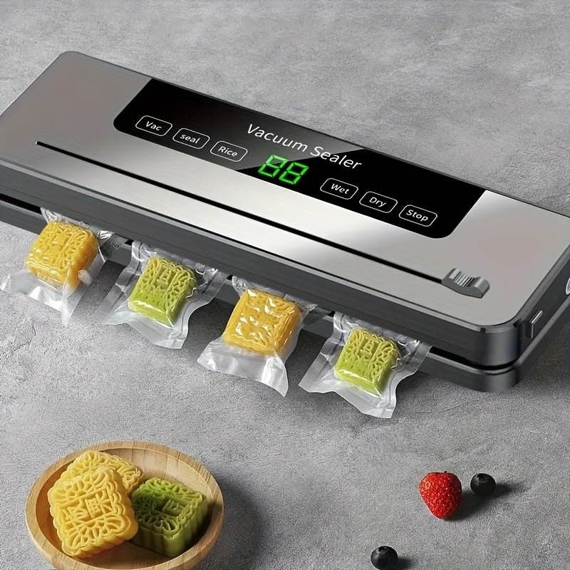 Vacuum Sealing Machine with Digital Display And 10 Bags - TKINGS