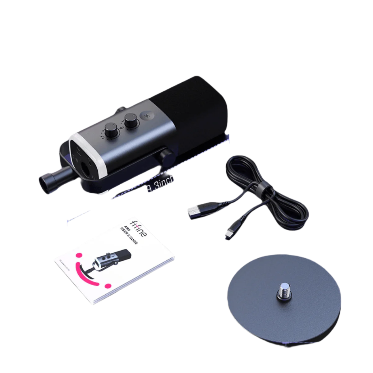 FIFINE Dynamic Microphone with Touch Mute Button - TKINGS