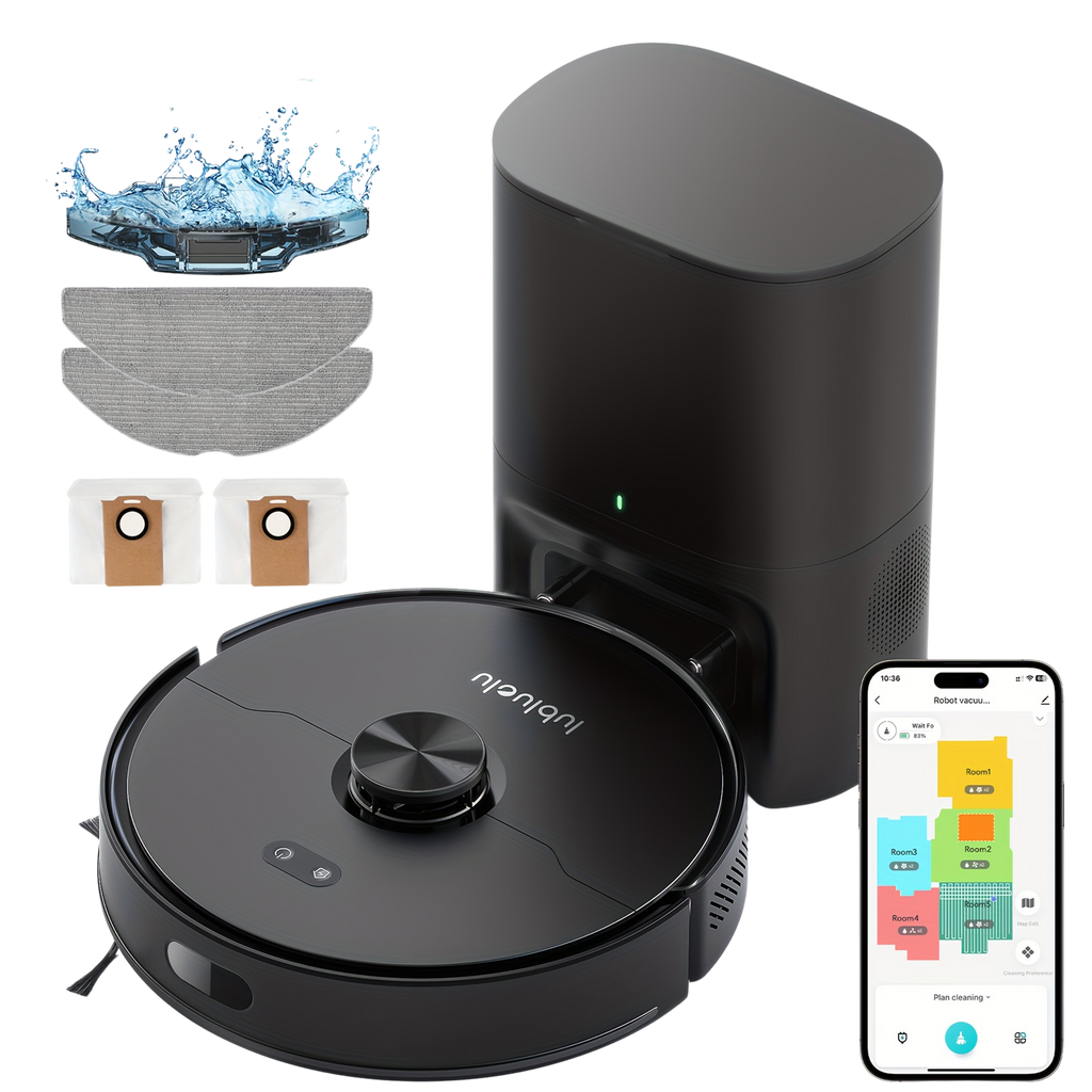 Lubluelu L15 Robot Vacuum And Mop Combo 6500Pa