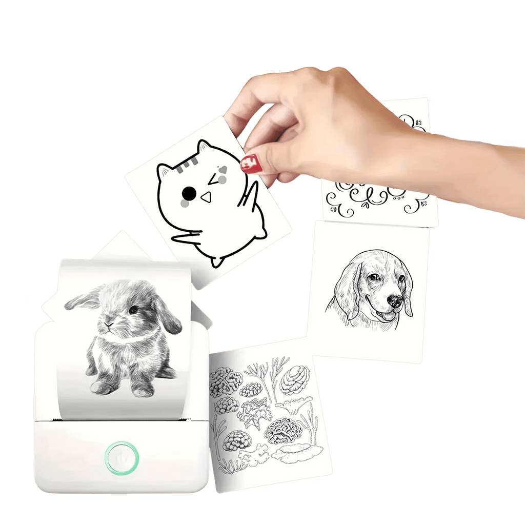 Thermal Wireless Printer for Stickers, Labels, Photos - TKINGS