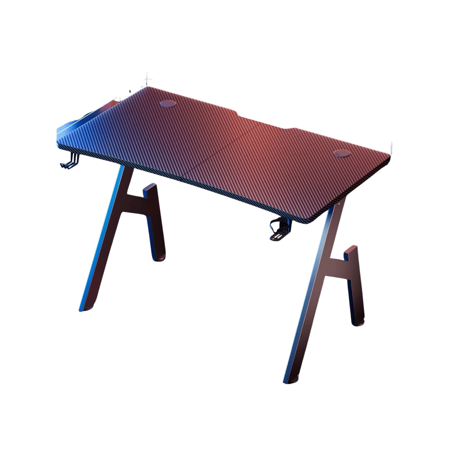 Sturdy Gaming Desk with Carbon Fiber Coating - TKINGS
