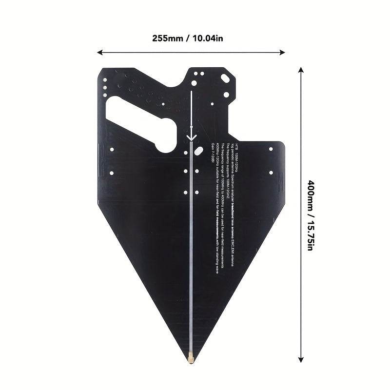 HT8 Log-Periodic Antenna 0.1-12GHz High 7-12dBi Gain 50Ω Impedance - TKINGS