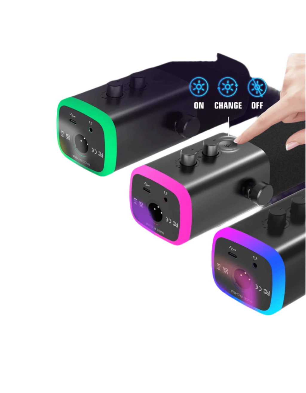 FIFINE Dynamic Microphone with Touch Mute Button - TKINGS