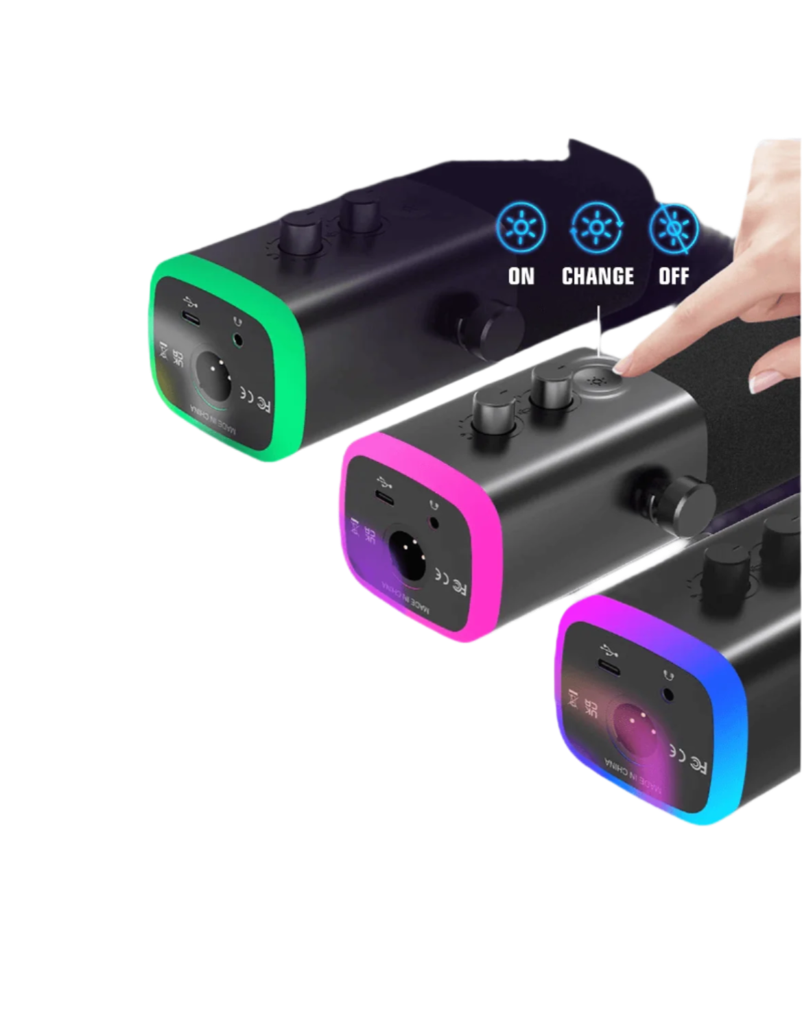 FIFINE Dynamic Microphone with Touch Mute Button - TKINGS