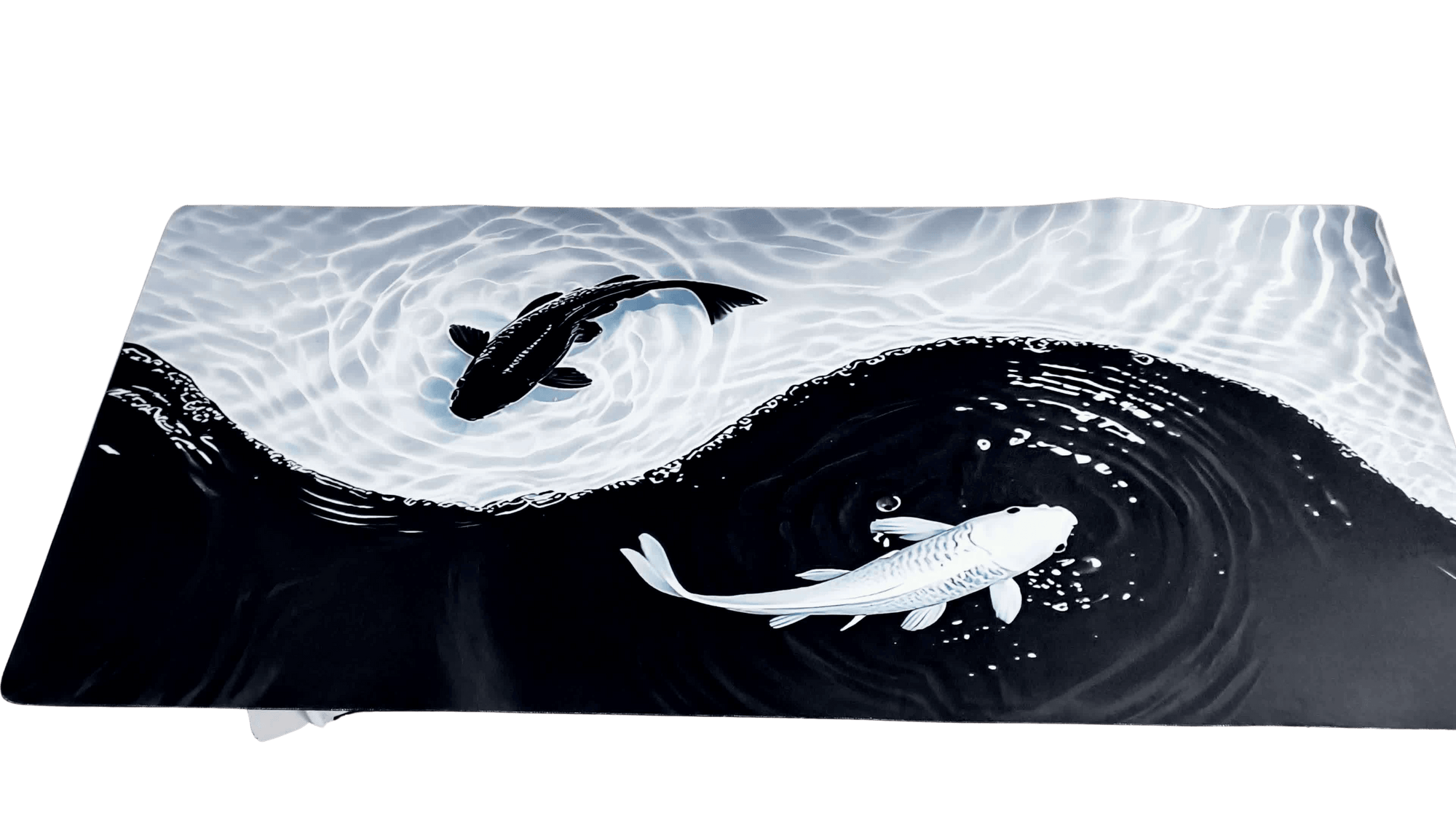 Gaming Mouse Pad Waterproof Koi Fish & Tai Chi Design - TKINGS