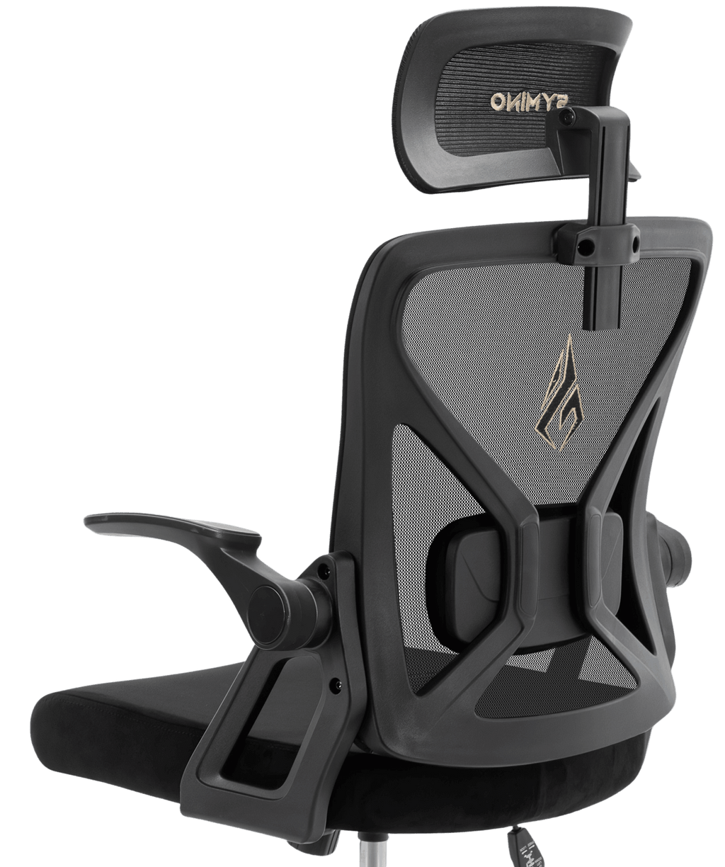 Ergonomic Office Chair with Adjustable Headrest, Armrests, Lumbar Support 150kg - TKINGS