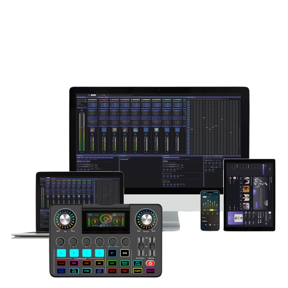 NUOXIANGE F668 Professional  Recording Studio Music Sound Card