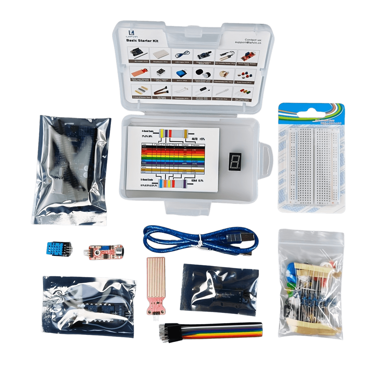 Sensor Blocks DIY Project Starter Kit for Arduino R3 Programming - TKINGS