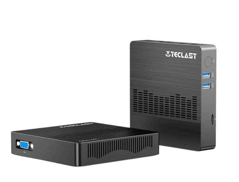 N10 Mini PC Intel N4000 Windows 11 Pro DDR4 6GB 128GB 4K - TKINGS