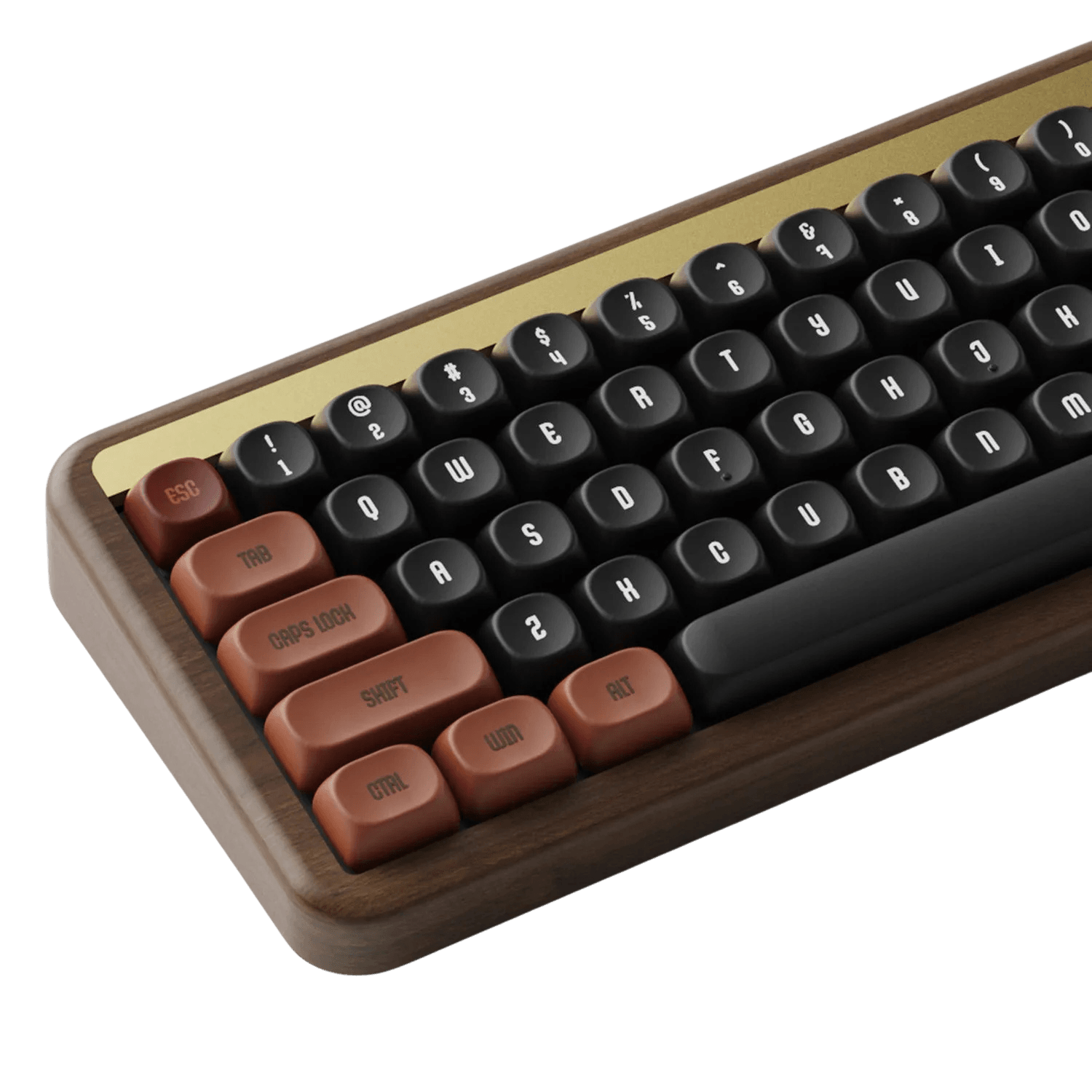 Akko Autumn Wooden Mechanical Keyboard MOA Profile RGB Hot - TKINGS