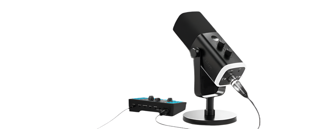 FIFINE Dynamic Microphone with Touch Mute Button - TKINGS