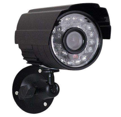 Security camera with 36 LED DC 12V at 750mA