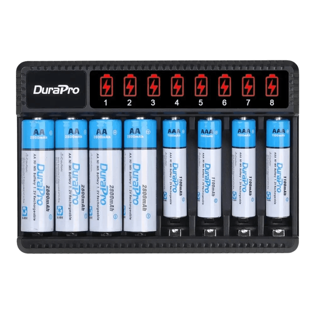 Rechargeable Batteries AA+AAA (2800mAh+1100mAh) - TKINGS