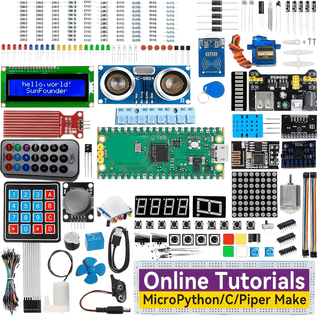 For The Raspberry Pi Pico W Starter Package - TKINGS