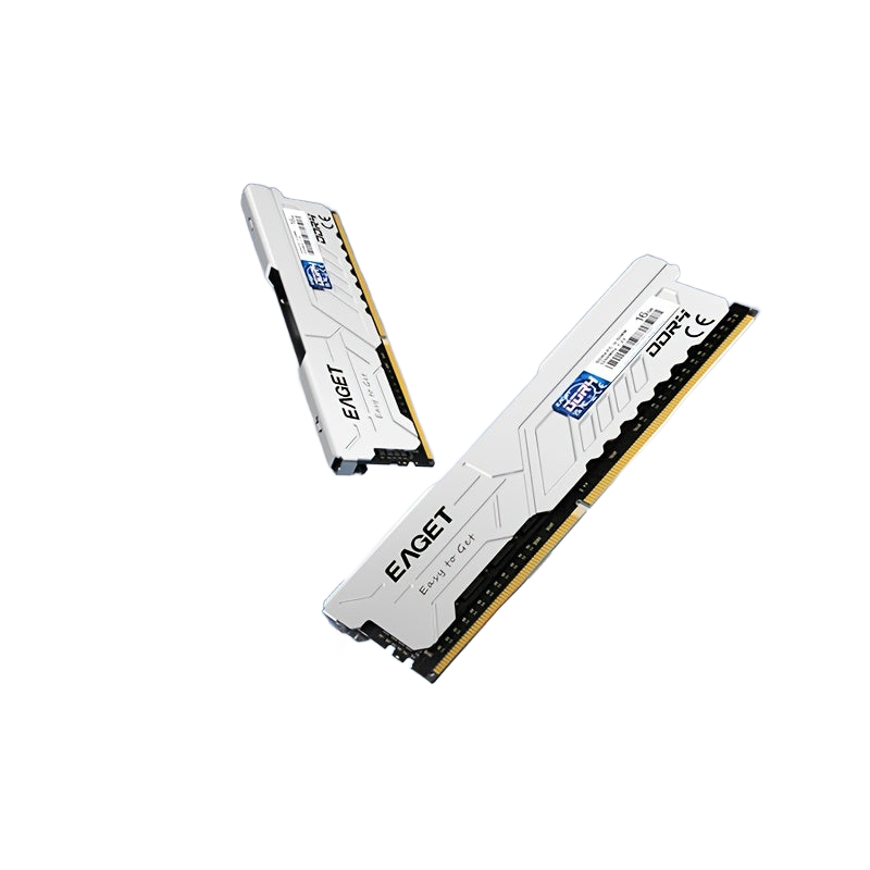 Image from EAGET 1pc/2pcs DDR4 Desktop RAM, 8GB/16GB High speed Desktop Memory with Heatsink for PC Gaming, 3200MHz DDR4 Desktop RAM, Desktop Gaming RAM Memory - Copy