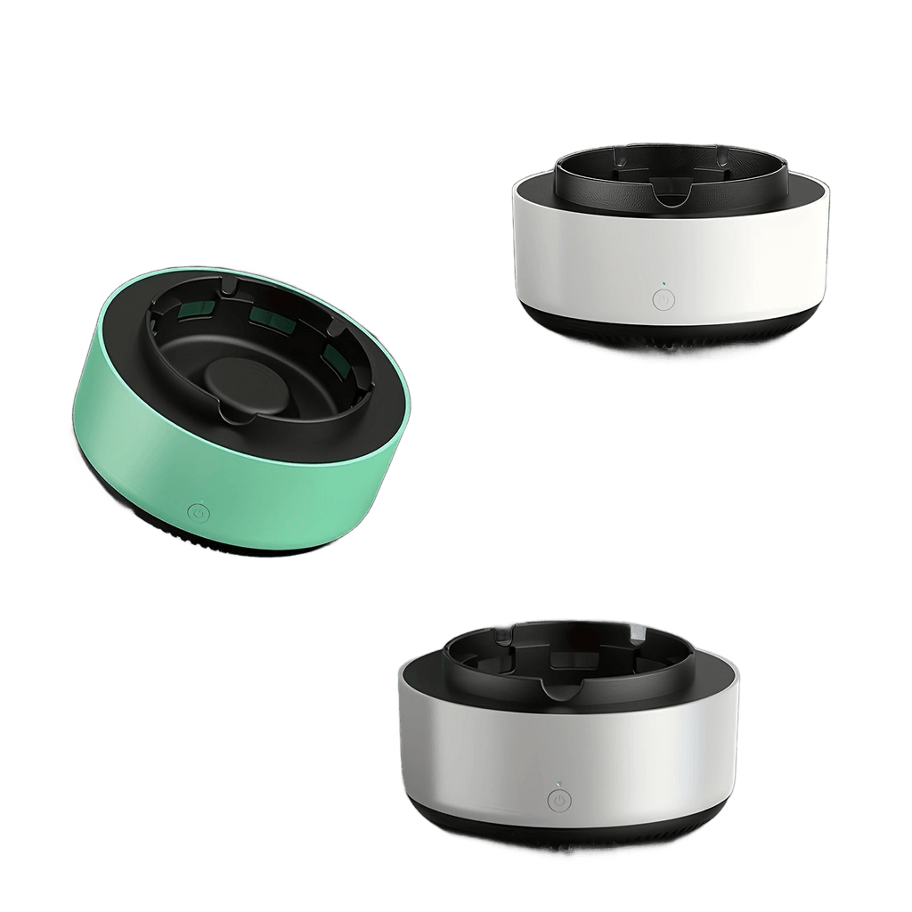 1pc, Smart Ashtray Air Purifier, Instantly Eliminates Secondhand Smoke - TKINGS