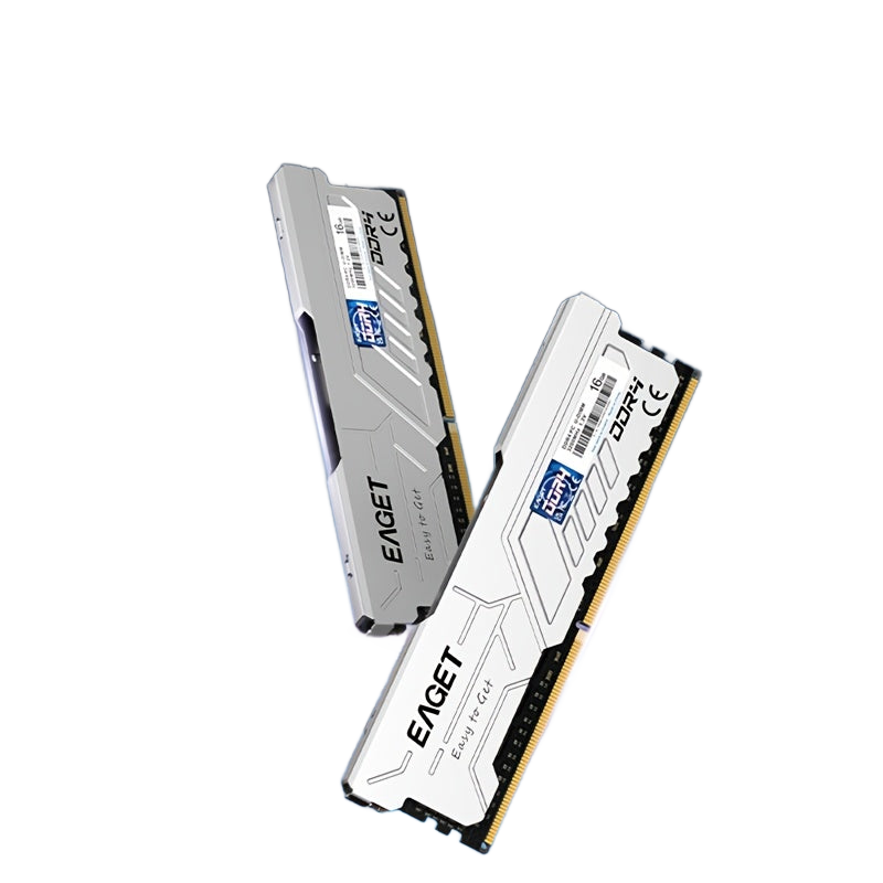 Image from EAGET DDR4 RAM Memory, 32GB Kit (2x16GB) /16GB Kit (2x8GB) Desktop Memory with Heatsink, 3200MHz High Performance Gaming Desktop Memory for AMD and Intel Desktop Gaming - Copy