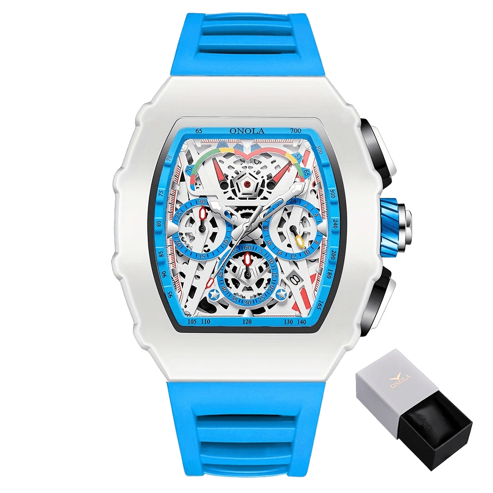 Wine Quartz Watch - Sporty 3ATM Waterproof Multifunctional - TKINGS