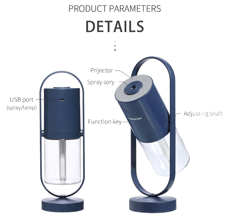Image from Magic Shadow USB Air Humidifier For Home With Projection Night Lights Ultrasonic Car Mist Maker Mini Office Air Purifier - Copy
