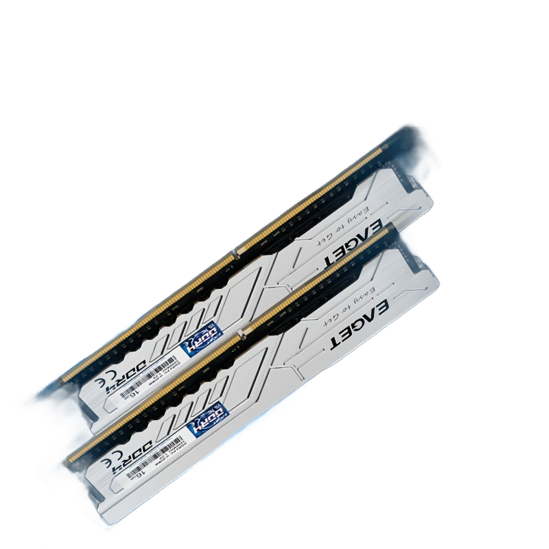Image from EAGET 1pc/2pcs DDR4 Desktop RAM, 8GB/16GB High speed Desktop Memory with Heatsink for PC Gaming, 3200MHz DDR4 Desktop RAM, Desktop Gaming RAM Memory - Copy