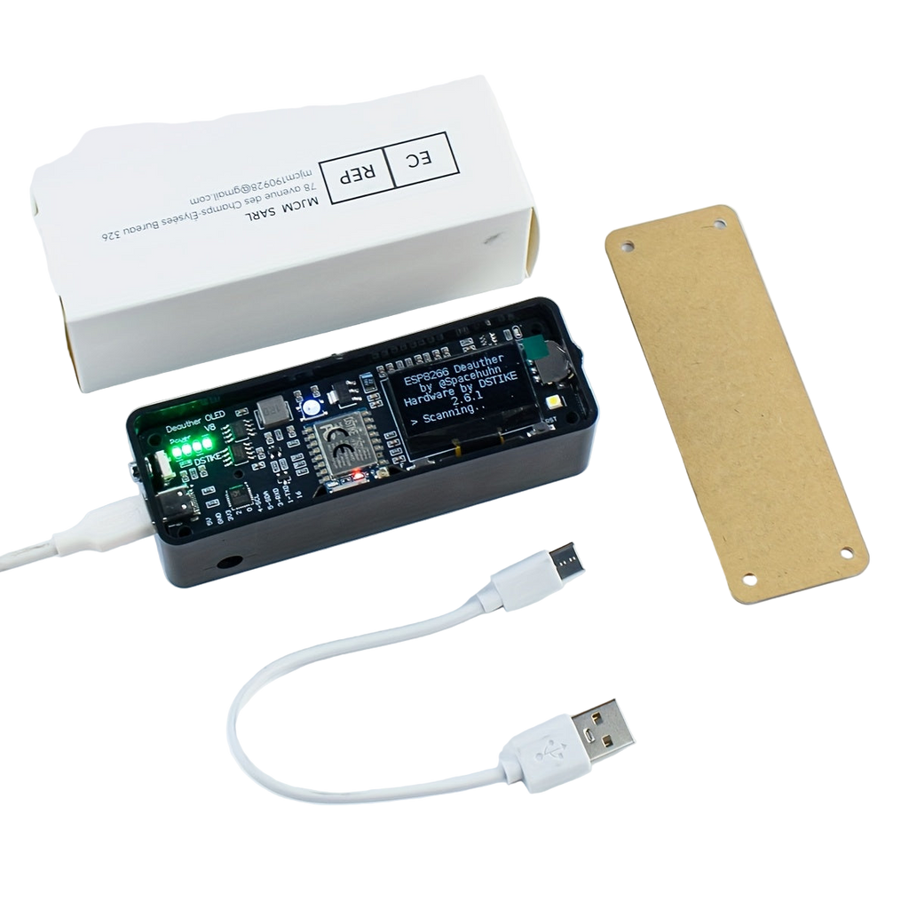 Image from DSTIKE V8 Deauther Kit with OLED Display - Ubuntu OS, DDR3 RAM, WiFi Attack/Audit Tool, No Battery Included,for Esp8266 Development Board - Copy
