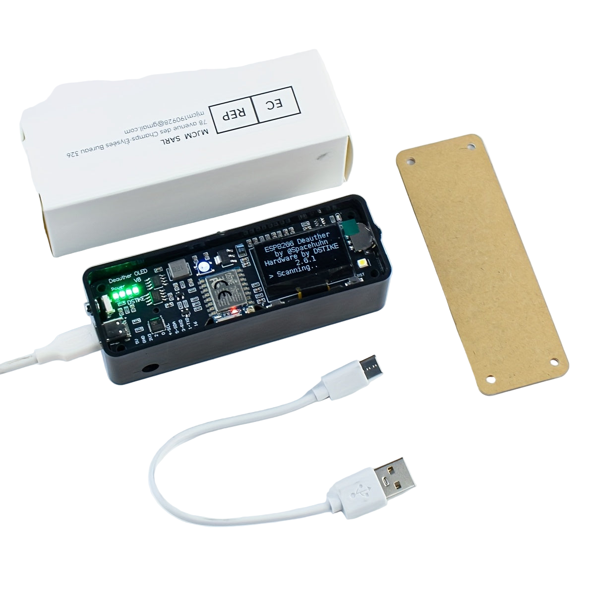 Image from DSTIKE V8 Deauther Kit with OLED Display - Ubuntu OS, DDR3 RAM, WiFi Attack/Audit Tool, No Battery Included,for Esp8266 Development Board - Copy