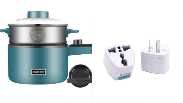 Image from Mini Kitchen Electric Pot Multifunctional Home Electric Cooking Pot Intelligent Noodle Cooking Pot - Copy