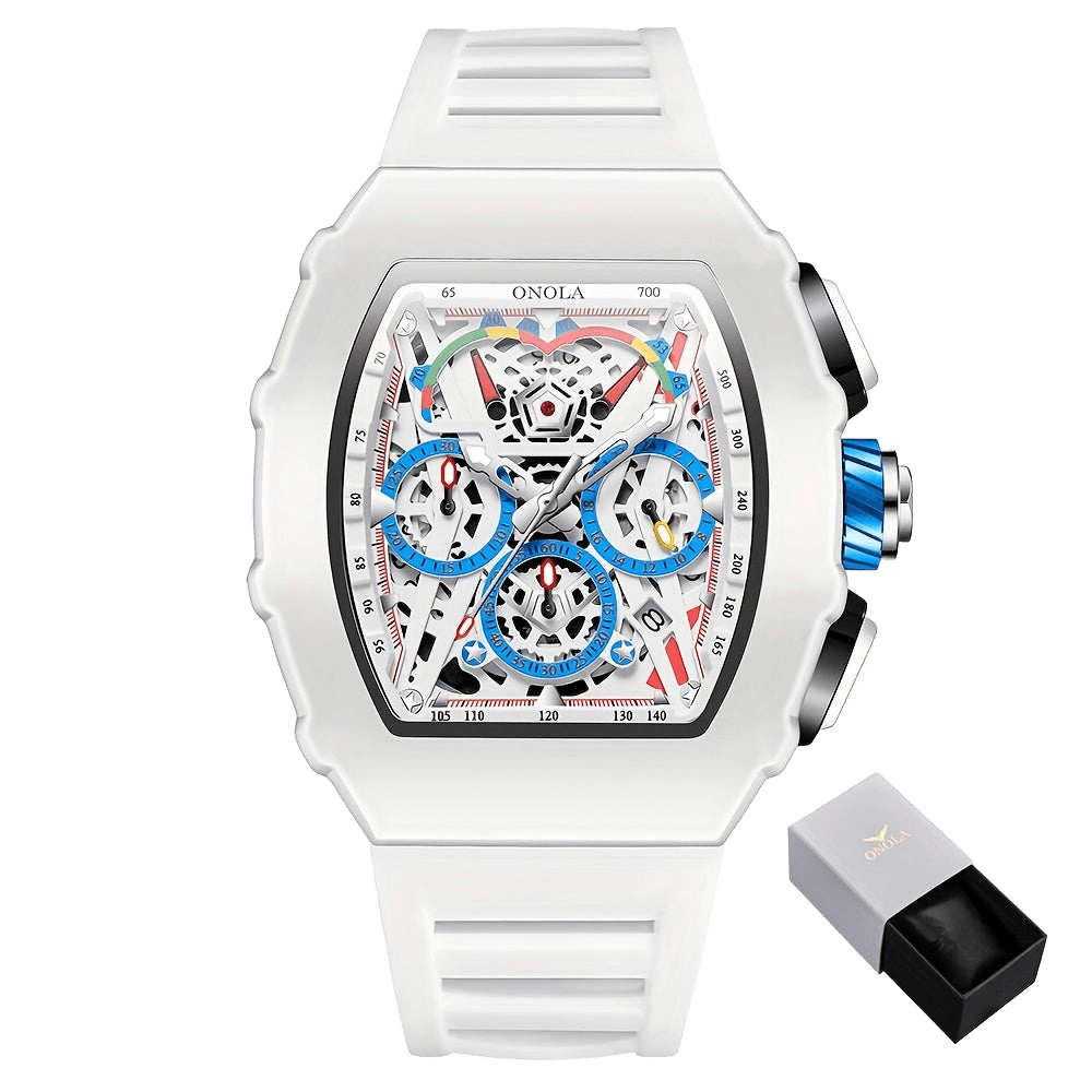 Wine Quartz Watch - Sporty 3ATM Waterproof Multifunctional - TKINGS