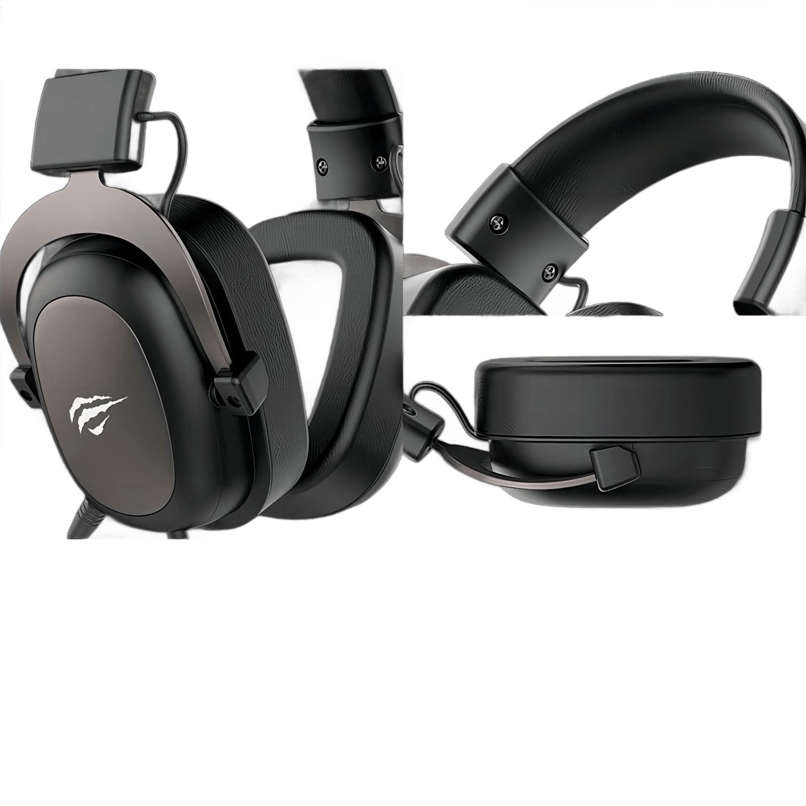 HAVIT Gaming Headset, Use Protein Leather Earmuffs and Detachable Mic - TKINGS
