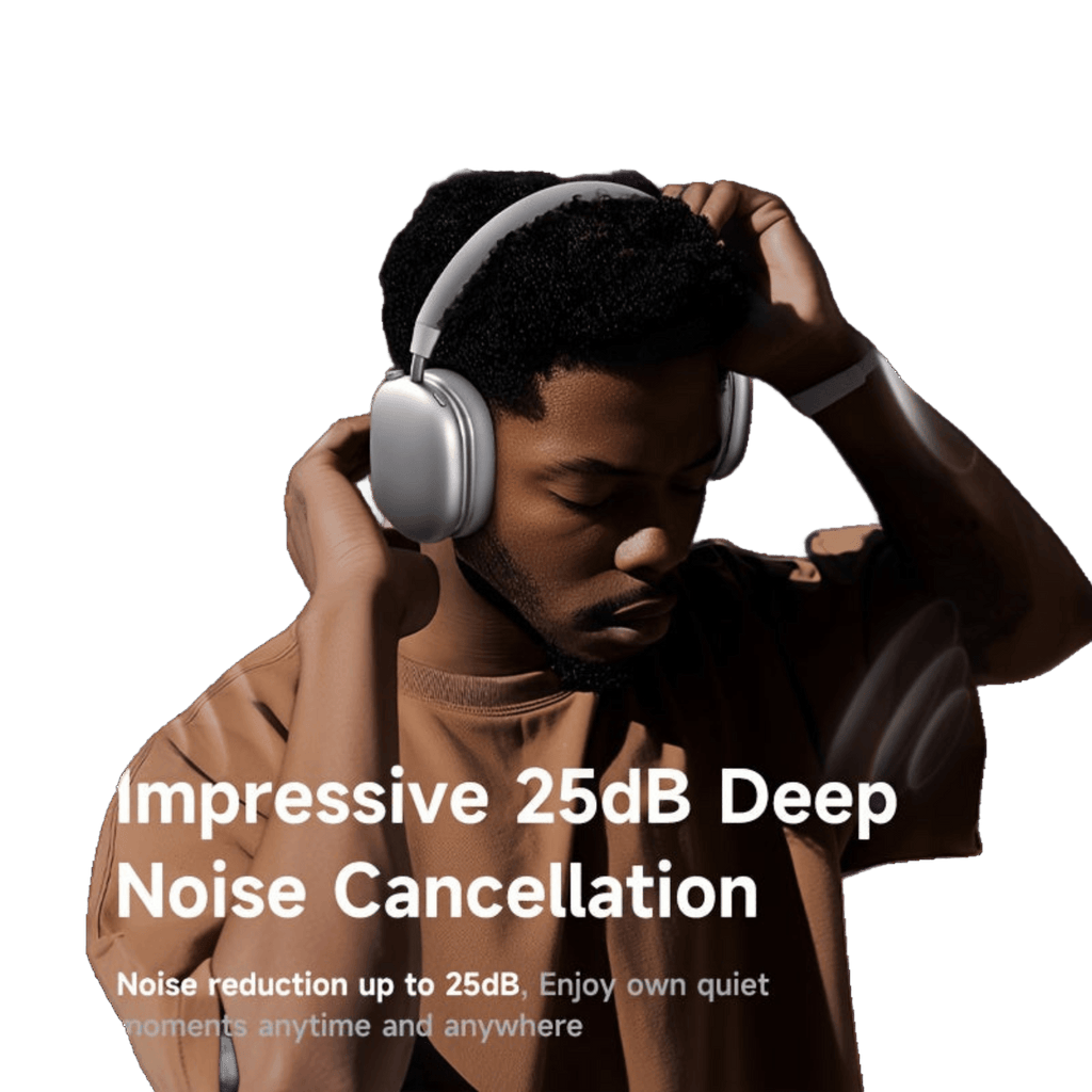 Picun F5 Hybrid ANC Wireless Headphones, Featuring 45dB - TKINGS