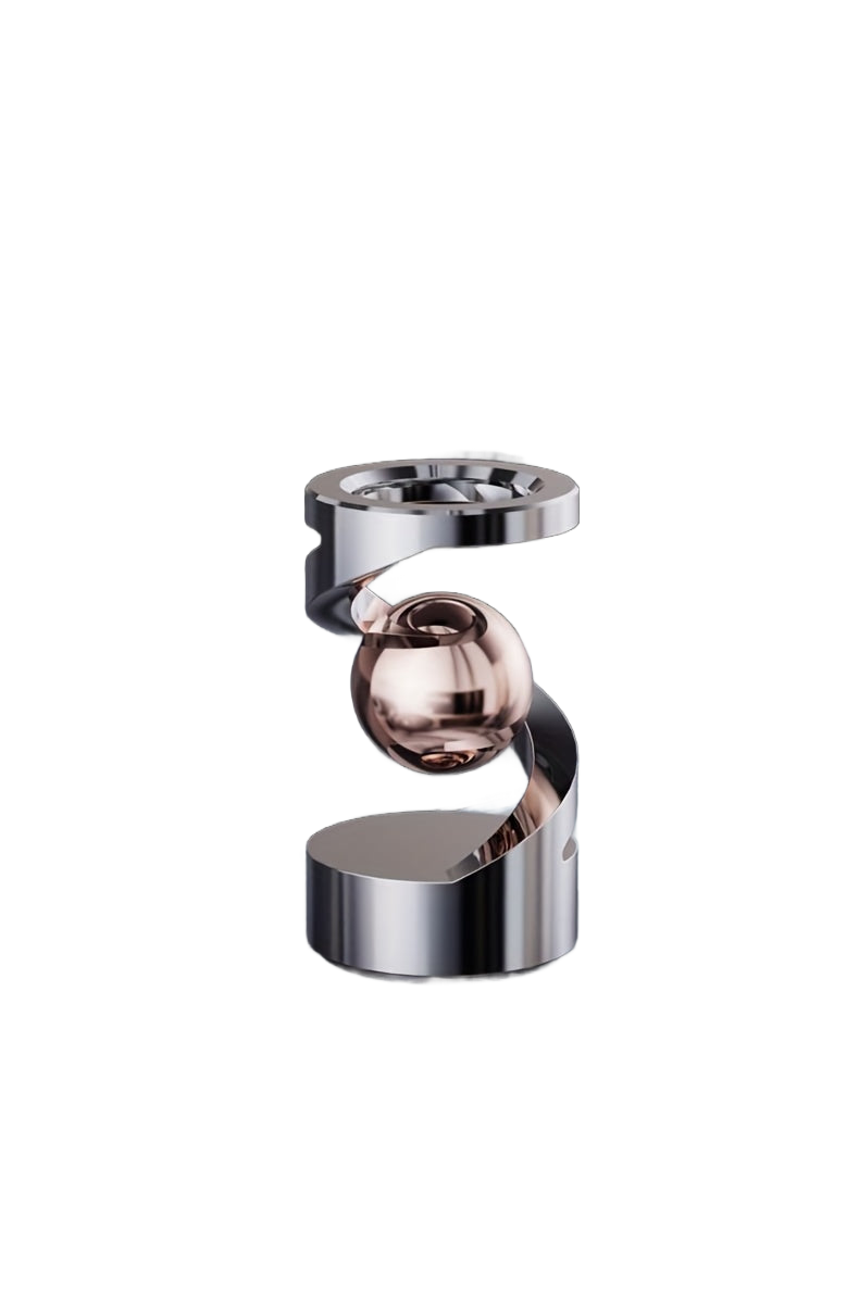Image from Elegant Gyroscope Desk Toy - Aluminum Alloy, Non- Levitating, Finger Rotation Desktop Ornament for Office Decor - Copy