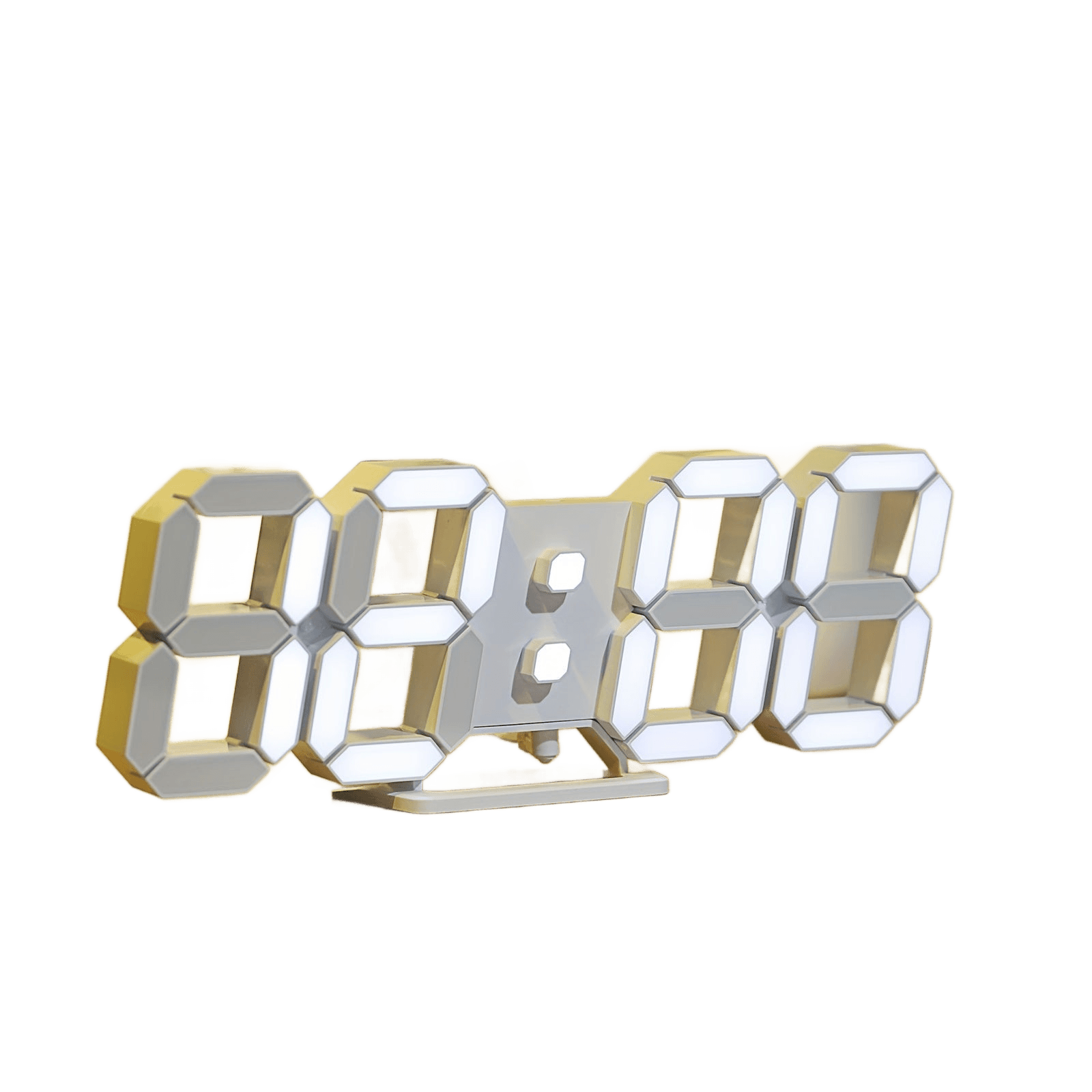 Digital LED Wall Clock with Remote Control - USB Powered - TKINGS