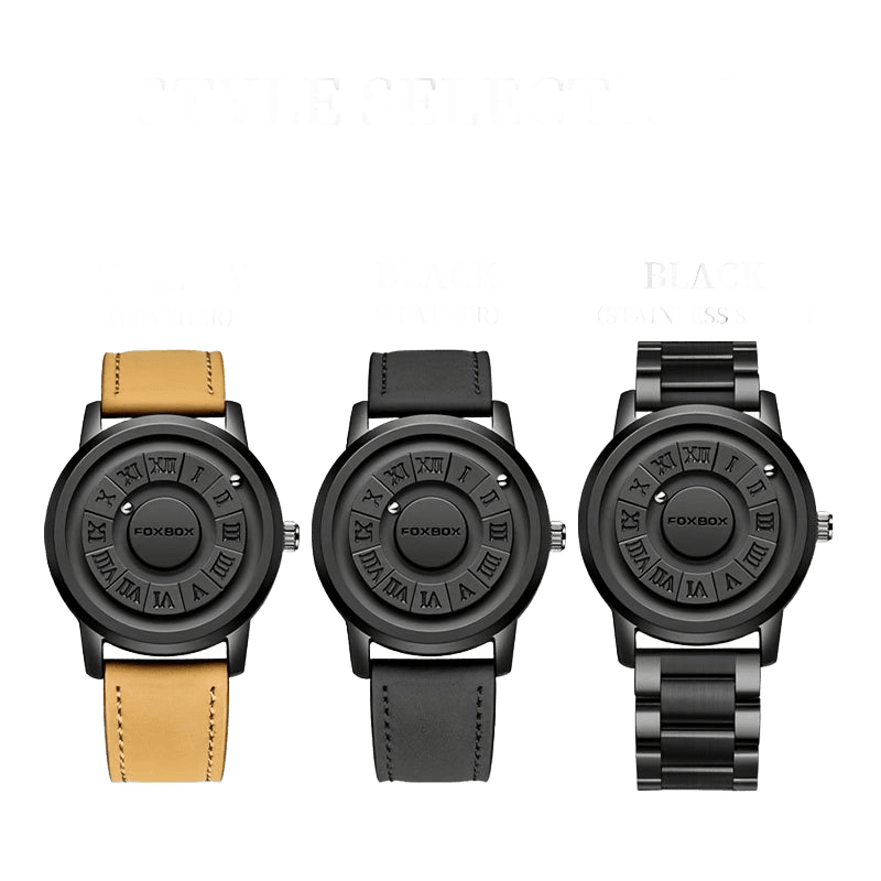 Magnetic Levitation Quartz Watch with Roman Numerals - TKINGS