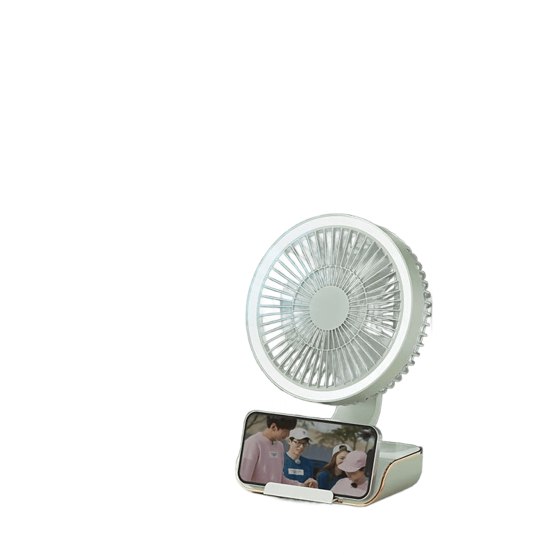 Smart Desktop Fan That Also Functions As a Desk Lamp - TKINGS