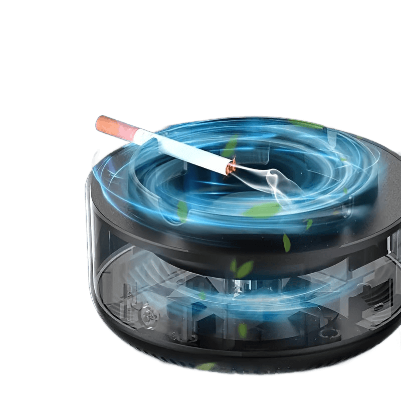 1pc, Smart Ashtray Air Purifier, Instantly Eliminates Secondhand Smoke - TKINGS