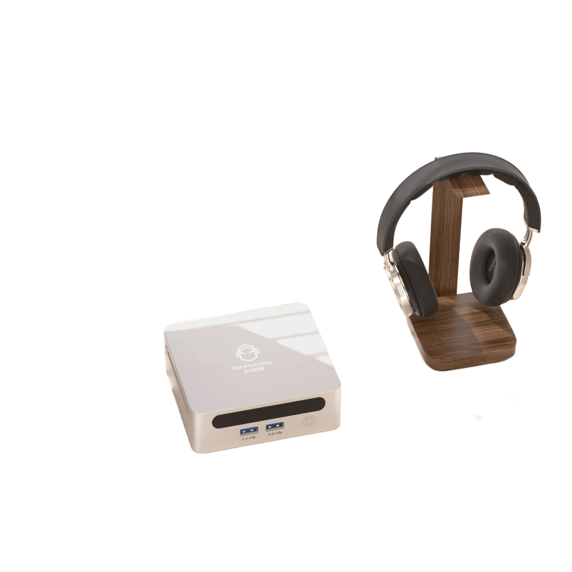 GenMachine New Mini PC AMD Ryzen3 5300U CPU R3 Ren5000 - TKINGS