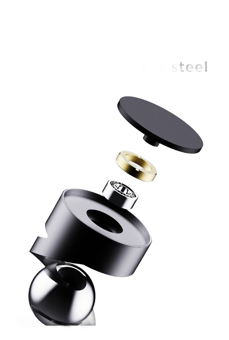 Image from Elegant Gyroscope Desk Toy - Aluminum Alloy, Non- Levitating, Finger Rotation Desktop Ornament for Office Decor - Copy