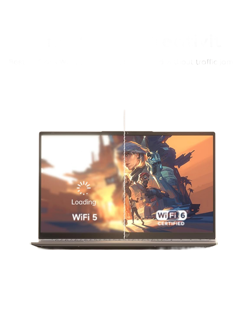 Image from Laptop Computer with AMD Ryzen 5 7430U Processor 6C/12T AMD Radeon Graphics16GB DDR4 512GB NVMe SSD 15.6"Full HD IPS Display Wi-Fi 6 Type-C Full Feature Webcam - Copy