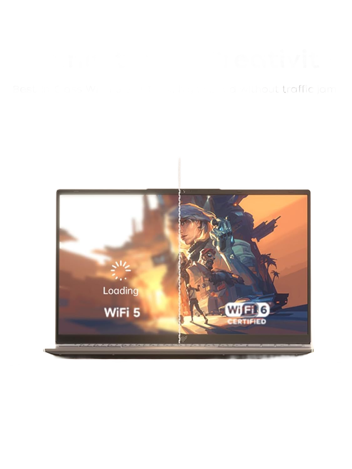 Image from Laptop Computer with AMD Ryzen 5 7430U Processor 6C/12T AMD Radeon Graphics16GB DDR4 512GB NVMe SSD 15.6"Full HD IPS Display Wi-Fi 6 Type-C Full Feature Webcam - Copy