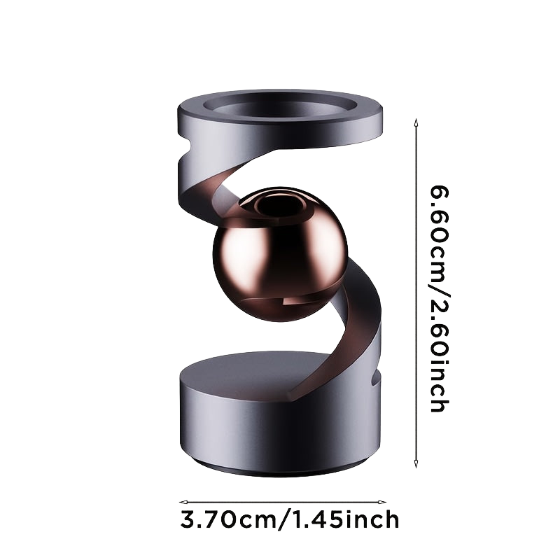 Image from Elegant Gyroscope Desk Toy - Aluminum Alloy, Non- Levitating, Finger Rotation Desktop Ornament for Office Decor - Copy