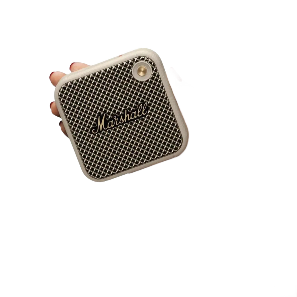 Image from Marshall Willen Bluetooth Speaker with 15 Hours of Battery Life | Compact Format with Rich Sound & Stack Mode | Dust- & Water-Resistant According to IP67 | Control Via App Or Directly on The Device | Hands-Free Function & Fle - Copy