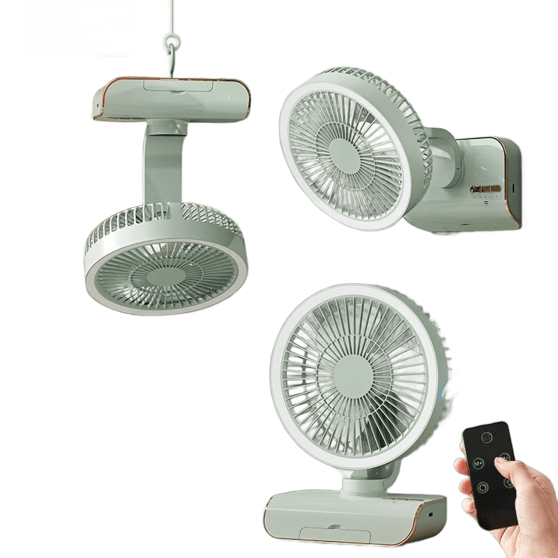 Smart Desktop Fan That Also Functions As a Desk Lamp - TKINGS