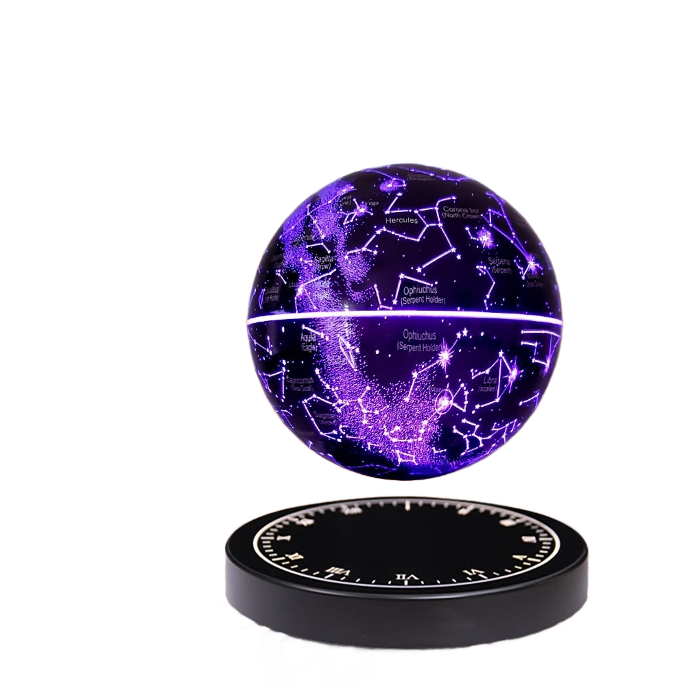 Image from 1 Pc Floating Light Globe Anti-Gravity Black Technology Magnetic Levitation Night Light Constellation Ball Unique Office Star Globe Table Lamp Creative LED Starlight Ball Gifts For Christmas - Copy
