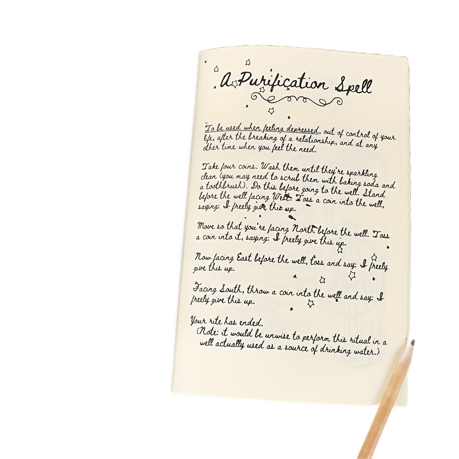 Image from Old Witch's Spellbook - Ancient Witch's Spellbook with 66 Pages of Ancient Incantations - The Shadow Book of Wicca - Copy