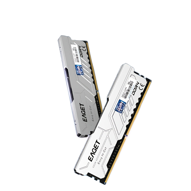 Image from EAGET 1pc/2pcs DDR4 Desktop RAM, 8GB/16GB High speed Desktop Memory with Heatsink for PC Gaming, 3200MHz DDR4 Desktop RAM, Desktop Gaming RAM Memory - Copy
