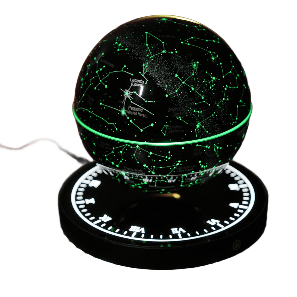 Image from 1 Pc Floating Light Globe Anti-Gravity Black Technology Magnetic Levitation Night Light Constellation Ball Unique Office Star Globe Table Lamp Creative LED Starlight Ball Gifts For Christmas - Copy