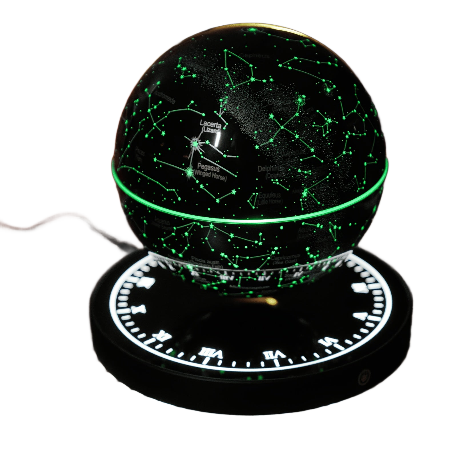 Image from 1 Pc Floating Light Globe Anti-Gravity Black Technology Magnetic Levitation Night Light Constellation Ball Unique Office Star Globe Table Lamp Creative LED Starlight Ball Gifts For Christmas - Copy